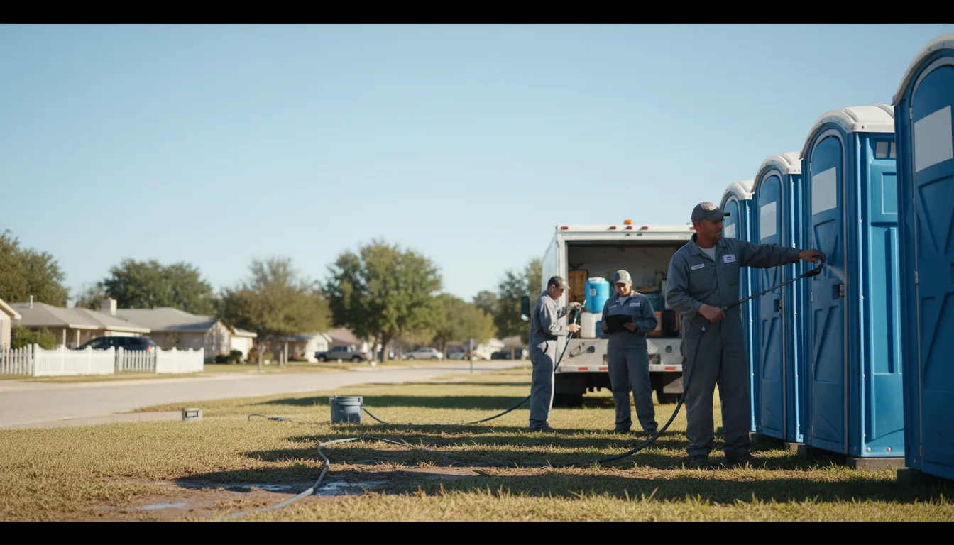 Long-Term Portable Toilet Rental in Fairborn, OH near me